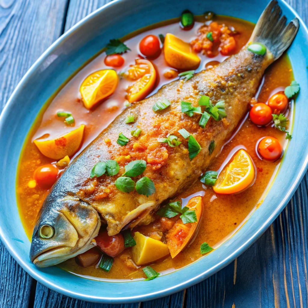 trout in sour sauce