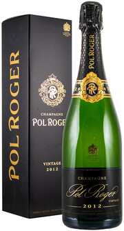 Шампанское Pol Roger, Brut Vintage, gift box