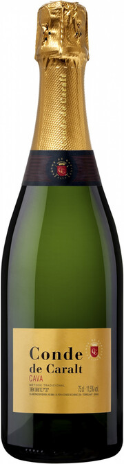 Игристое вино Conde de Caralt, Cava Brut 750 мл