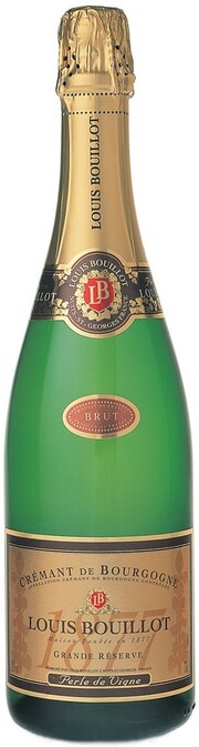 Игристое вино Louis Bouillot, Brut "Grande Reserve", Cremant de Bourgogne AOC