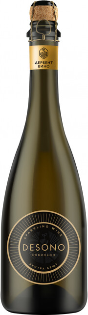 Игристое вино Derbent Wine Company, "Desono" Sauvignon Extra Brut