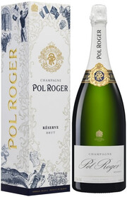 Шампанское Pol Roger, Brut Reserve, gift box