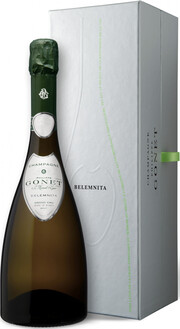 Шампанское Philippe Gonet, "Belemnita" Blanc de Blancs Grand Cru Brut, gift box 750 мл