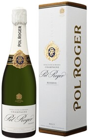 Игристое вино Pol Roger, Brut Reserve, gift box