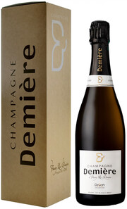 Шампанское Demiere, "Divin" Blanc de Blancs Brut, Champagne AOC, gift box