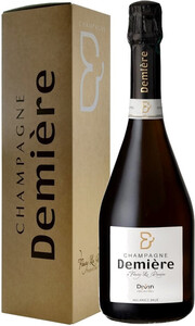 Шампанское Demiere, "Divin" Alliance Brut, Champagne AOC, gift box