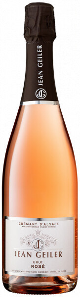 Игристое вино Jean Geiler, Brut Rose, Cremant d'Alsace AOC