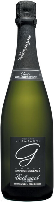 Шампанское Champagne Gallimard Pere et Fils, "Cuvee Amphoressence" Brut Nature 750 мл