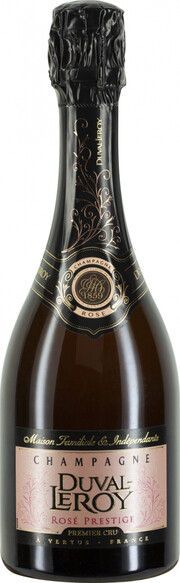 Шампанское Duval-Leroy, Rose Prestige Premier Cru, Champagne AOC 2008 380 мл