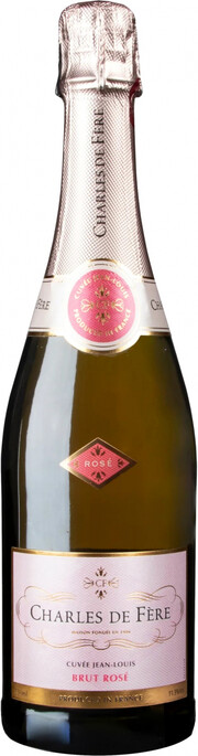 Игристое вино Charles de Fere, "Cuvee Jean-Louis" Brut Rose