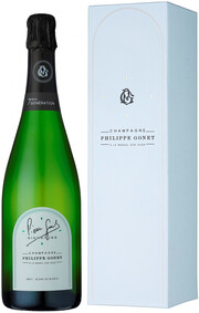 Шампанское Philippe Gonet, "Signature" Blanc de Blancs Brut, gift box