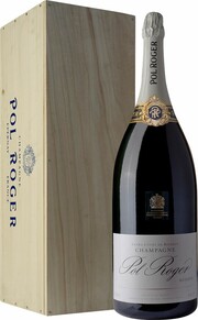 Шампанское Pol Roger, Brut Reserve, wooden box