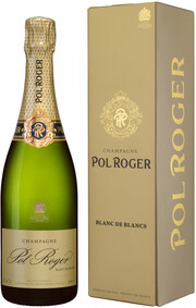 Шампанское Pol Roger, Blanc de Blancs, gift box