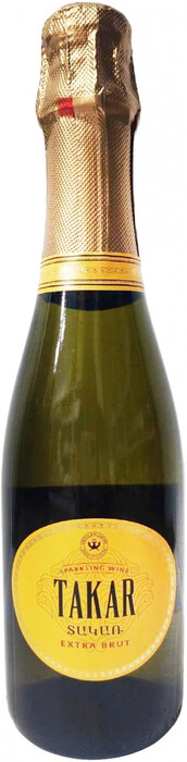 Игристое вино Armenia Wine, "Takar" Extra Brut 2021 380 мл