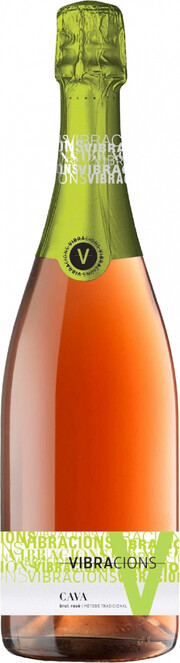 Игристое вино Cavas Masachs, "Vibracions" Cava Brut Rose 2021 750 мл