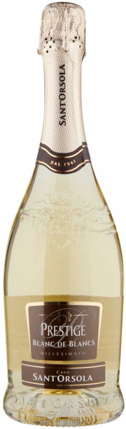 Игристое вино Fratelli Martini, "Casa Sant'Orsola" Prestige Blanc de Blancs Millesimato