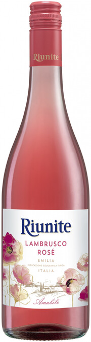 Игристое вино Riunite, Lambrusco Rose, Emilia IGT 2020 750 мл