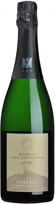 Игристое вино Burg Ravensburg, "Rabanus" Riesling Brut 2017 750 мл