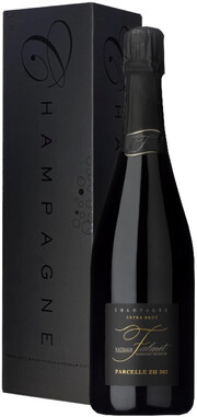 Шампанское Nathalie Falmet, "ZH 303", Champagne AOC, gift box 750 мл