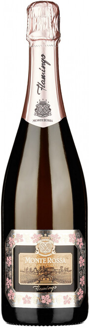 Игристое вино Monte Rossa, "Flamingo" Brut Rose, Franciacorta DOCG