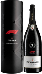 Игристое вино Ferrari, Brut "Formula 1", Trento DOC, in tube