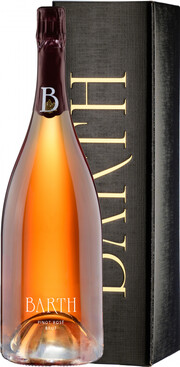 Игристое вино Barth, Pinot Rose Brut, gift box