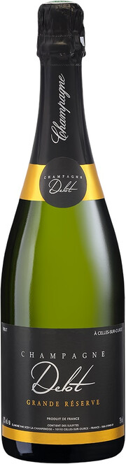 Шампанское Champagne Delot, Brut "Grande Reserve" 2019 1500 мл