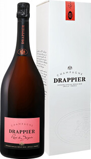 Шампанское Champagne Drappier, Brut Rose, Champagne AOC, gift box