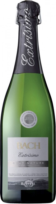 Игристое вино Bach, "Extrisimo" Brut Nature, Cava DO