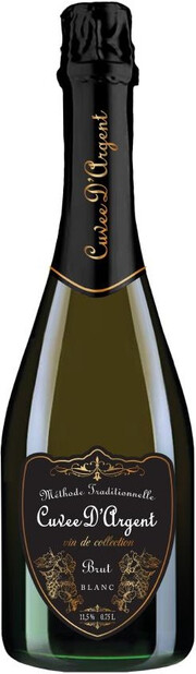 Игристое вино "Cuvee d'Argent" Blanc Brut