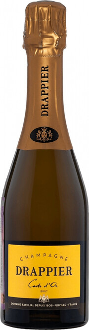 Шампанское Champagne Drappier, "Carte d'Or" Brut, Champagne AOC 380 мл