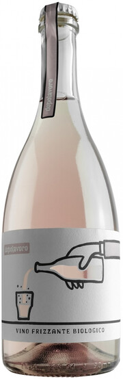 Игристое вино Corvezzo, "Dopolavoro" Organic Frizzante Rose