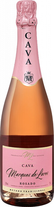 Игристое вино "Marques de Lares" Rosado Brut, Cava DO