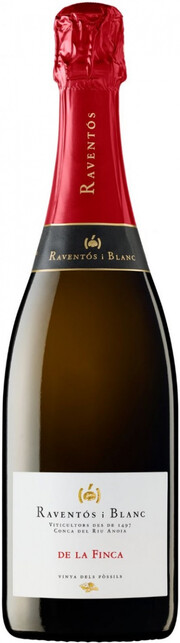 Игристое вино Raventos i Blanc, "de la Finca" Extra Brut, Cava DO 2019 750 мл