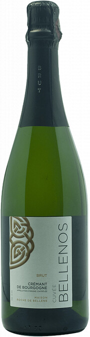 Игристое вино Maison Roche de Bellene, "Cuvee Bellenos" Brut, Cremant de Bourgogne AOC