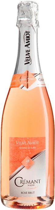 Игристое вино Veuve Amiot, Cremant de Loire AOC Rose