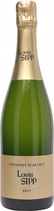 Игристое вино Louis Sipp, Cremant d'Alsace Brut