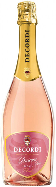 Игристое вино "Decordi" Prosecco DOC Rose