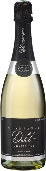 Шампанское Champagne Delot, "Montre-Cul" Brut Blanc de Blancs