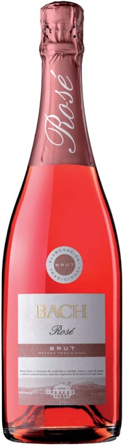 Игристое вино Bach, Rose Brut, Cava DO