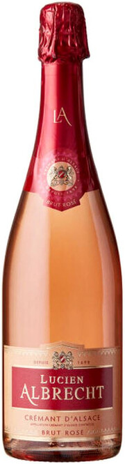 Игристое вино Lucien Albrecht, Brut Rose, Cremant d'Alsace AOC