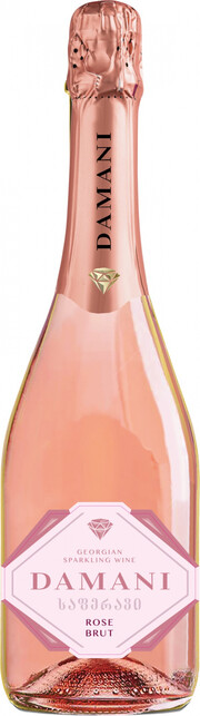 Игристое вино Telavi Wine Cellar, "Damani" Rose Brut