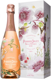 Шампанское Perrier-Jouet, "Belle Epoque" Rose, Champagne AOC, gift box