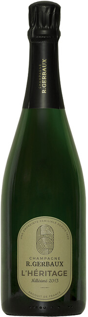 Шампанское R. Gerbaux, "L'Heritage" Millesime Brut, Champagne AOC