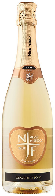 Игристое вино Nino Franco, "Grave di Stecca" Brut, Prosecco di Valdobbiadene DOC 2016 750 мл