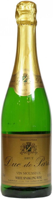 Игристое вино "Duc de Paris" Brut