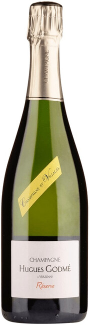 Шампанское Hugues Godme, Brut Reserve Premier Cru, Champagne AOC