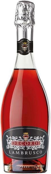 Игристое вино "Decordi" Rosato Amabile, Lambrusco dell'Emilia IGT