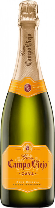 Игристое вино "Campo Viejo" Cava Brut Reserva 750 мл