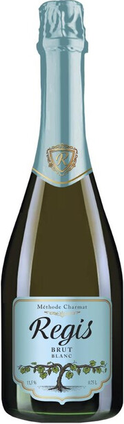 Игристое вино "Regis" Blanc Brut 2021 750 мл